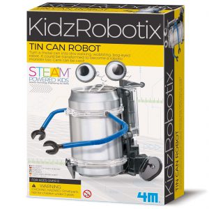 ערכת בניה לילדים רובוט מפחית שתיה 4M