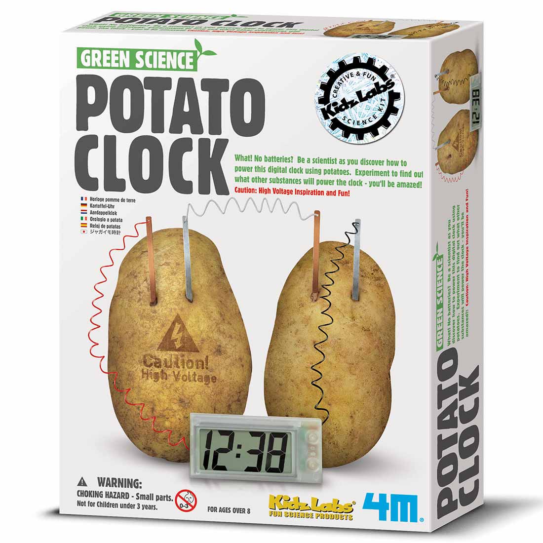 שעון תפוחי אדמה – אריזת מתנה