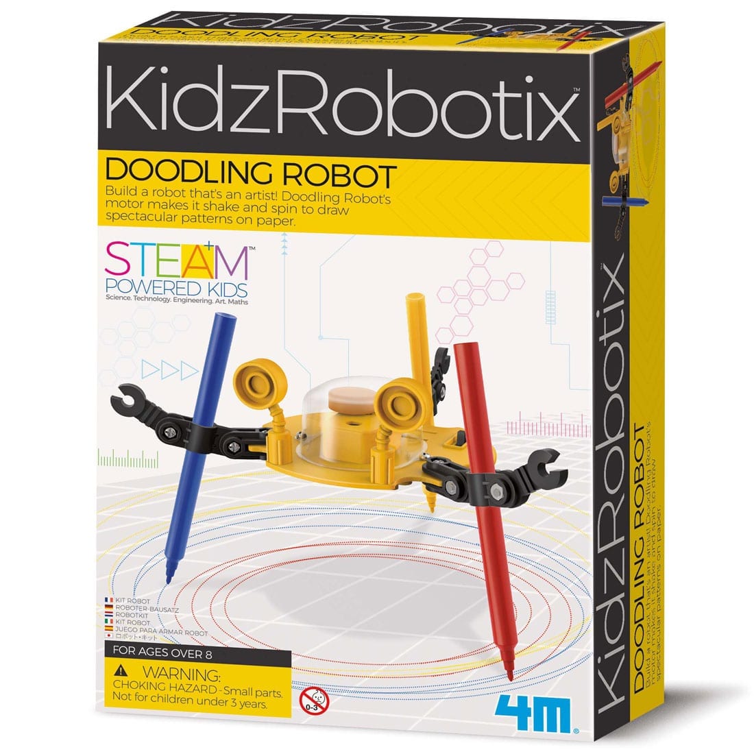 ערכת רובוטיקה לילדים – רובוט שרבוט 4M