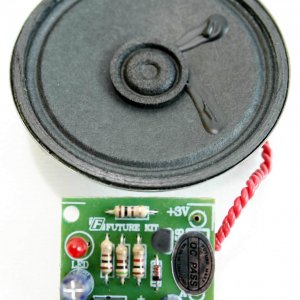 פעמון לדלת 2 צלילים ערכת אלקטרוניקה לתלמיד קיט הלחמה