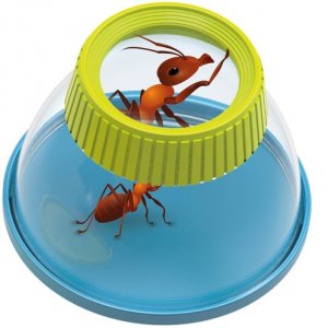 זכוכית מגדלת לחקר חרקים עם סוגר – ילדים גיל 3 BUKI