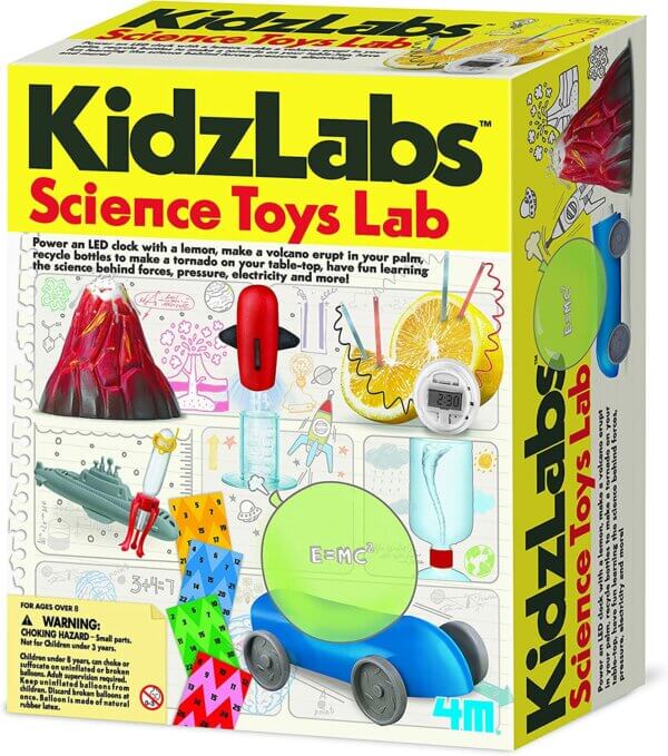 ערכת מדע מעניינת לילדים ממוצרים שיש לכל אחד בבית